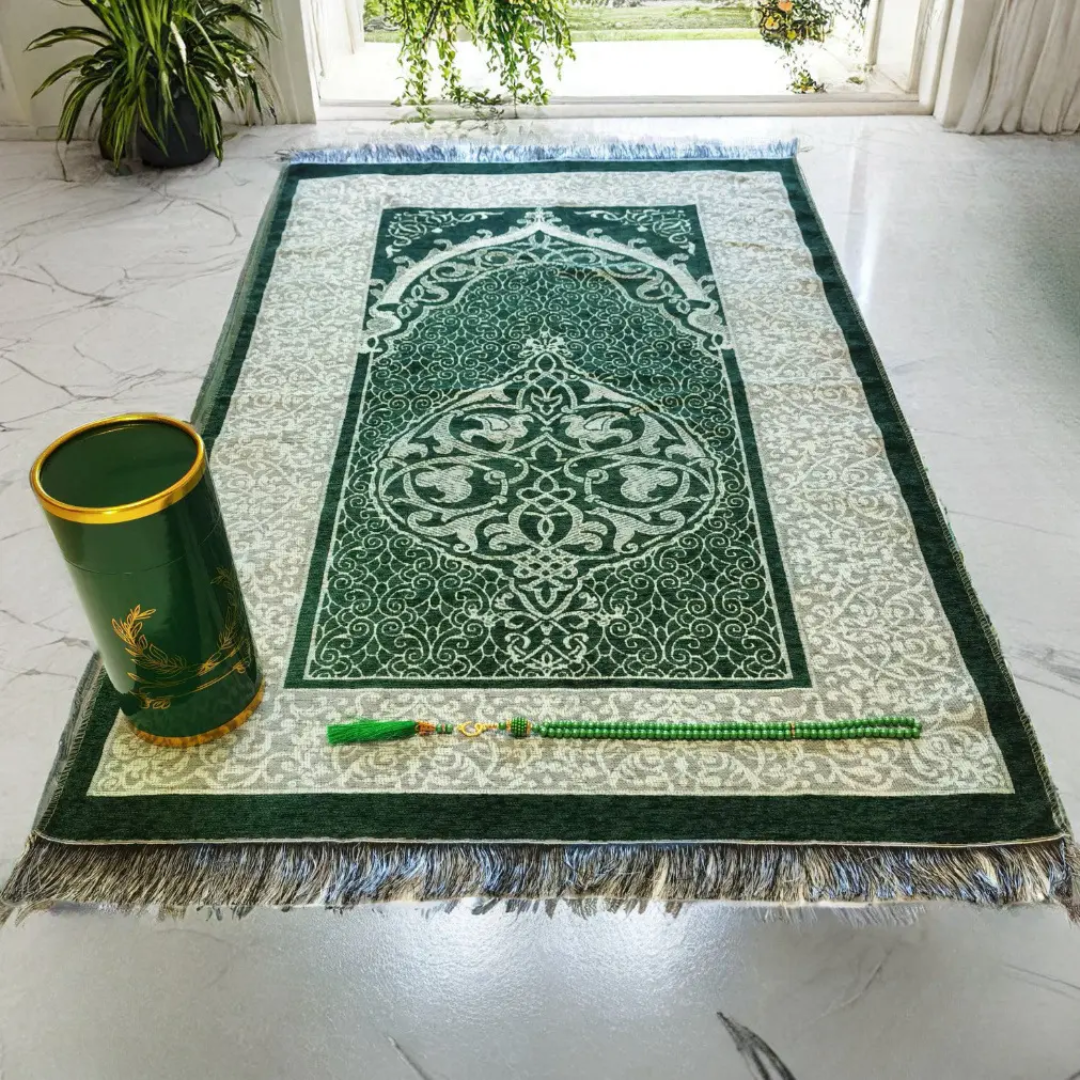 Coffret Tapis de Prière – Le Cadeau Idéal pour l’Aïd et le Ramadan