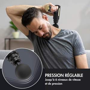 Pistolet de Massage Musculaire - Soulagement Instantané des Douleurs et Tensions !