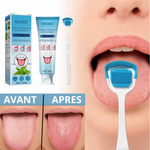 Charger l&#39;image dans la galerie, Pack Anti-Mauvaise Haleine : Gratte-Langue + Gel
